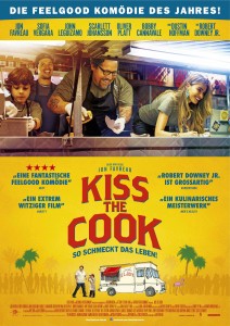 Filmplakat KISS THE COOK - SO SCHMECKT DAS LEBEN_Klein © Koch Films